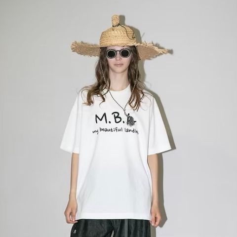 【残り一点】MBLロゴ刺繍Tee