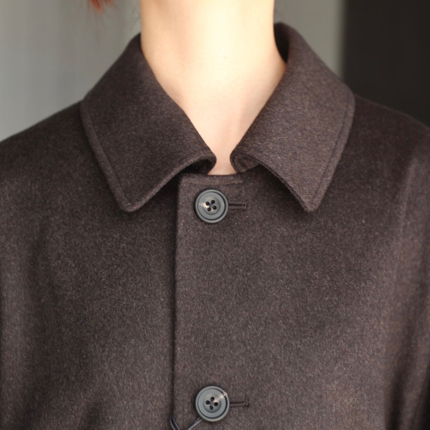 【残り一点】Oversized Investigated Coat(CASHMERE)