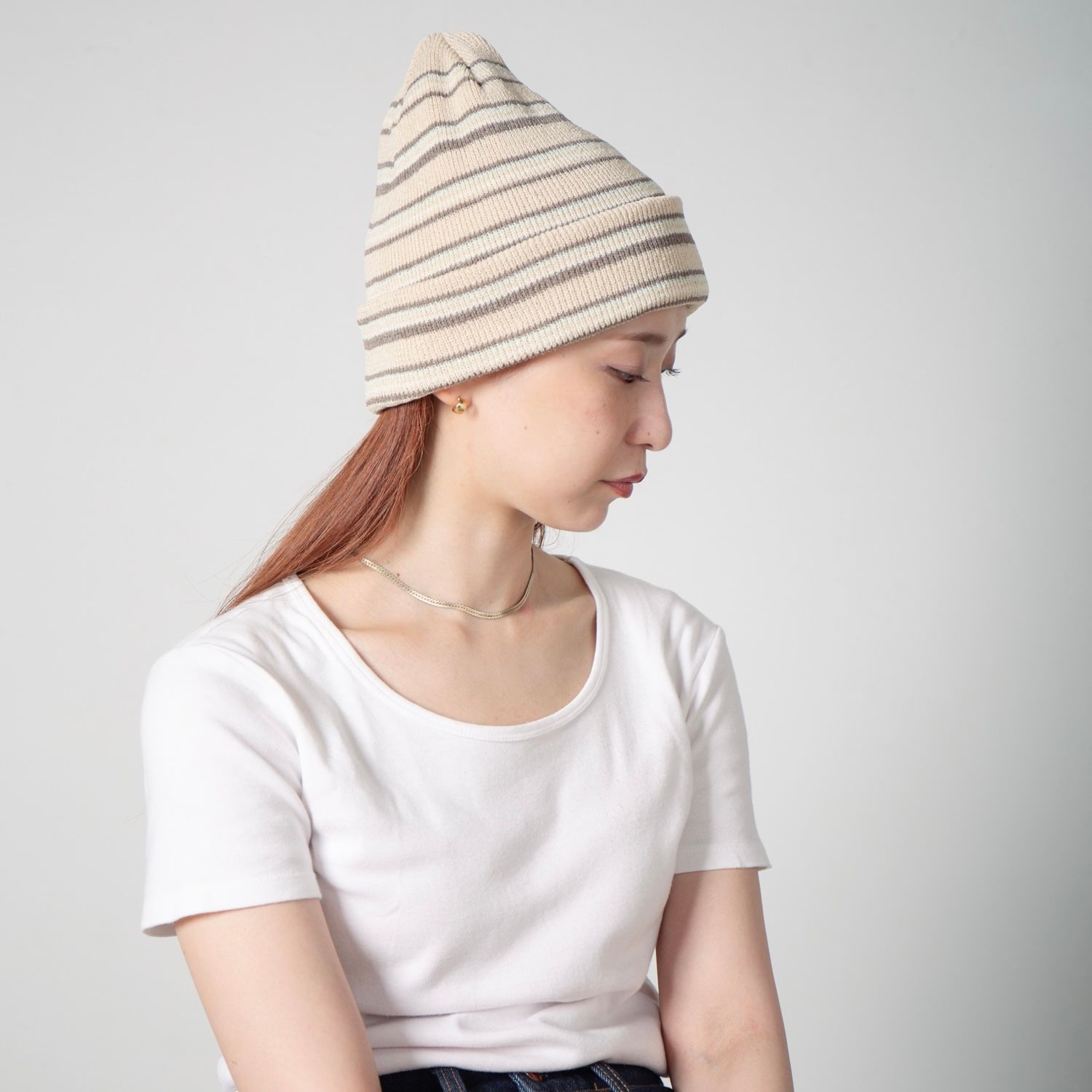 【残り一点】Multi Border RV Knit Cap