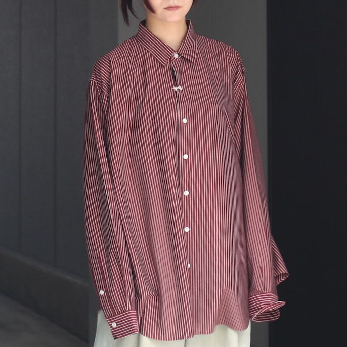 【残り一点】46G Atmosphere Stripe Shirt