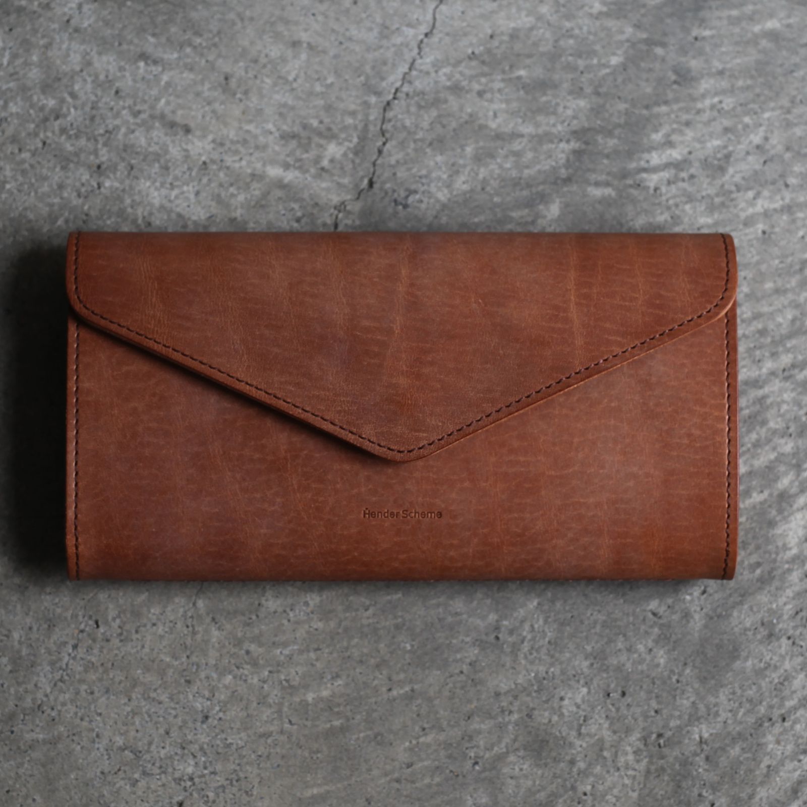 Hender Scheme - 【再販売通知受付可能】Long Wallet(BROWN