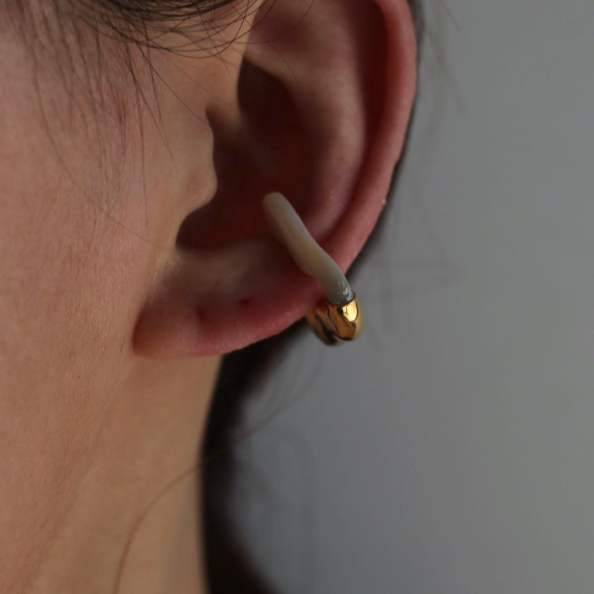 【お取り寄せ注文可能】Rough Heart Ear Cuff