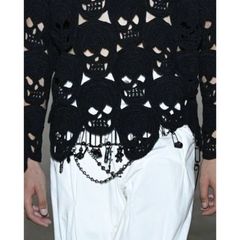 【残り一点】Crack Paint Chain Punk Belt