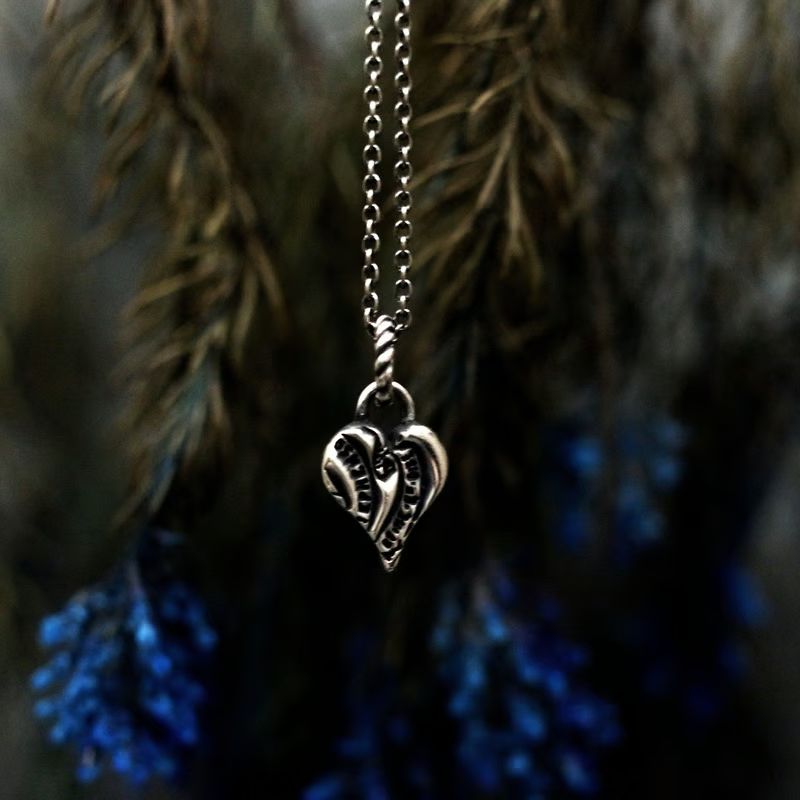 HARIM - 【残りわずか】Stamp Heart Pendant(SILVER) | ACRMTSM ONLINE STORE