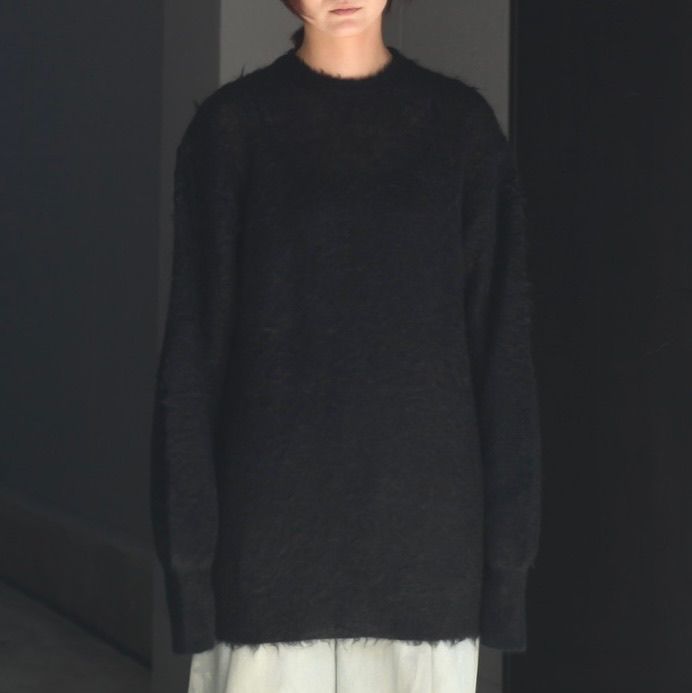 【残り一点】Super Kid Mohair Knit Crew Neck LS