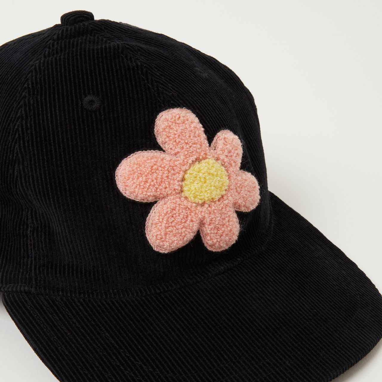 【残りわずか】Flower Chenill Corduroy Cap