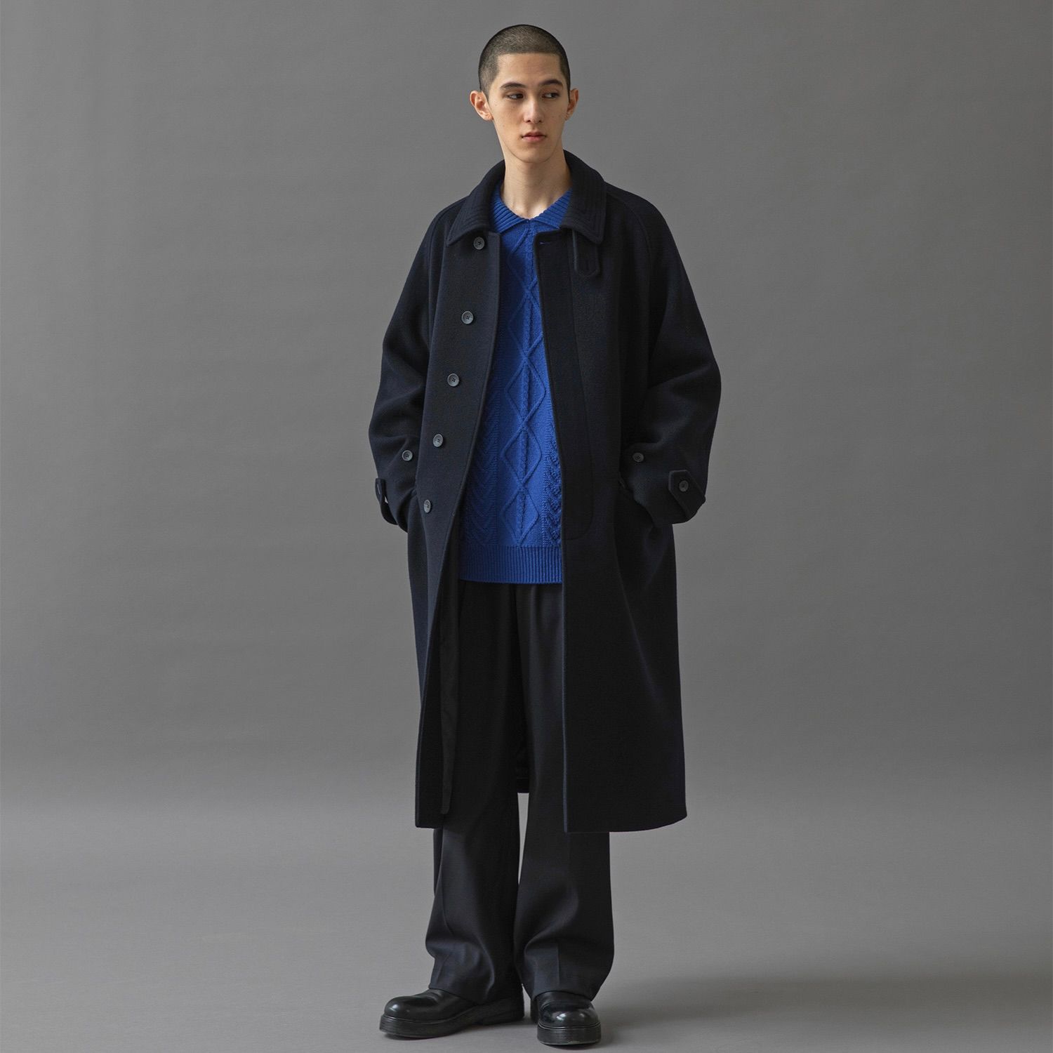 【残り一点】Voyager Bold Balmacaan Coat