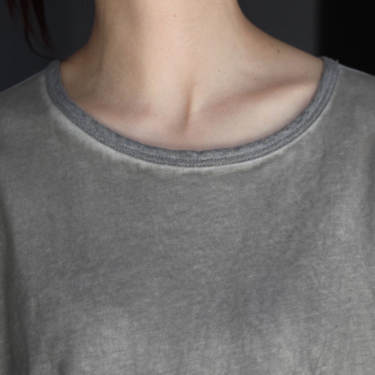 【残り一点】Dirty Dyed Long Sleeve Baseball T-Shirt