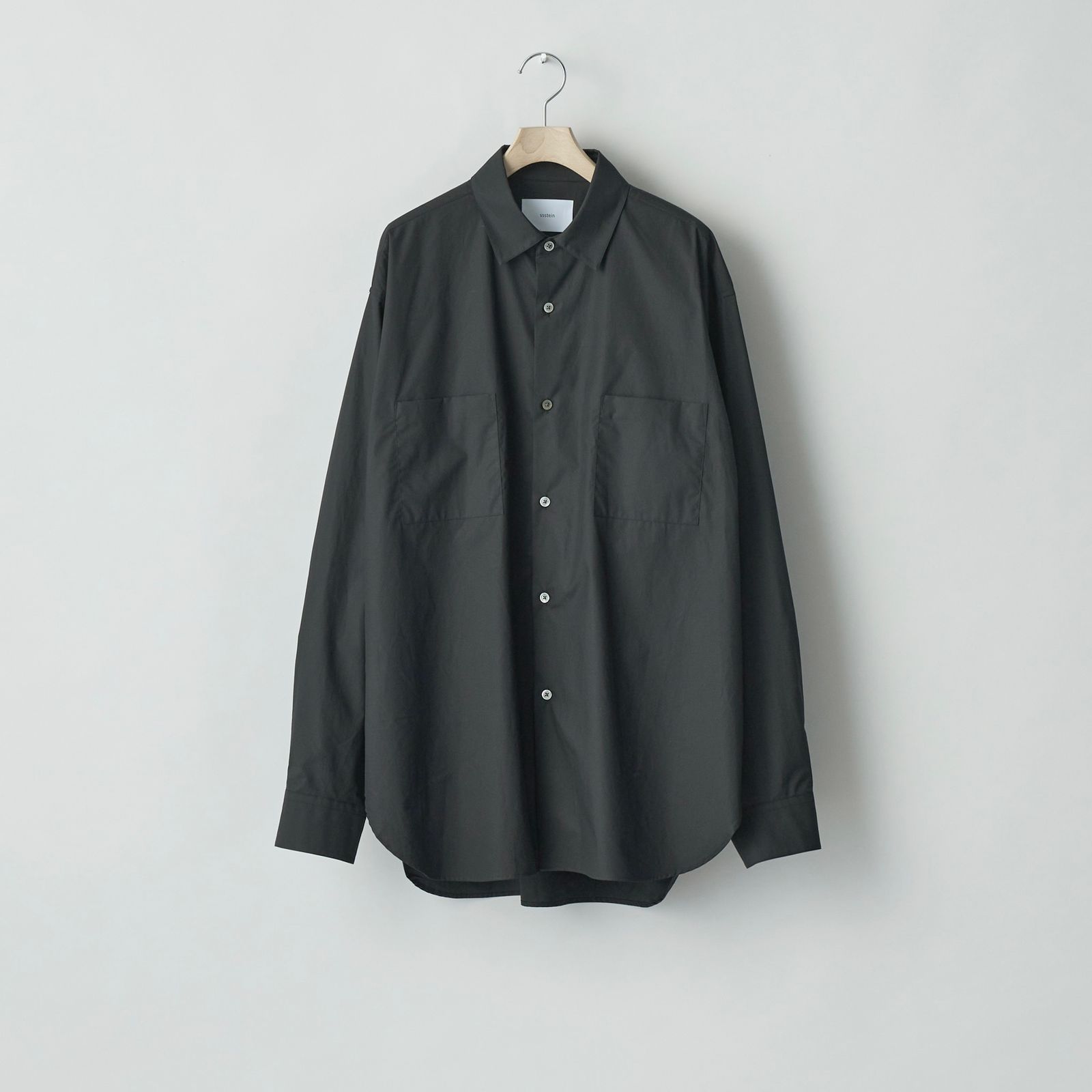 ssstein(シュタイン)/OVERSIZED DOWN PAT SHIRT/NAVY OMBRE 通販 取り扱い-CONCRETE RIVER