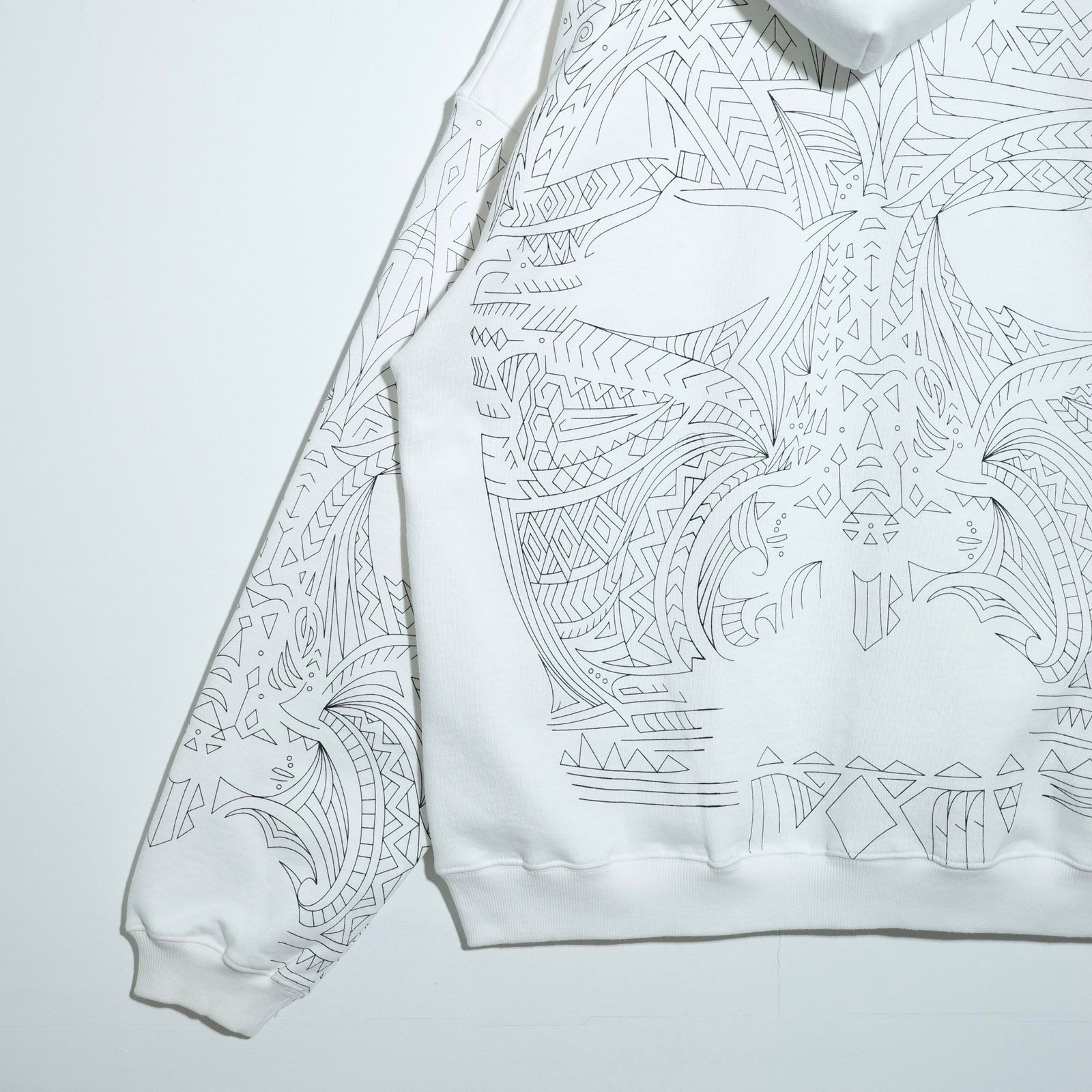【残り一点】Face Zip Sweat Hoodie