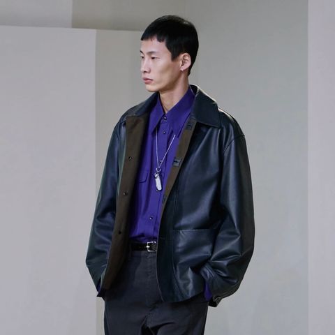 【残り一点】Leather Workwear Jacket