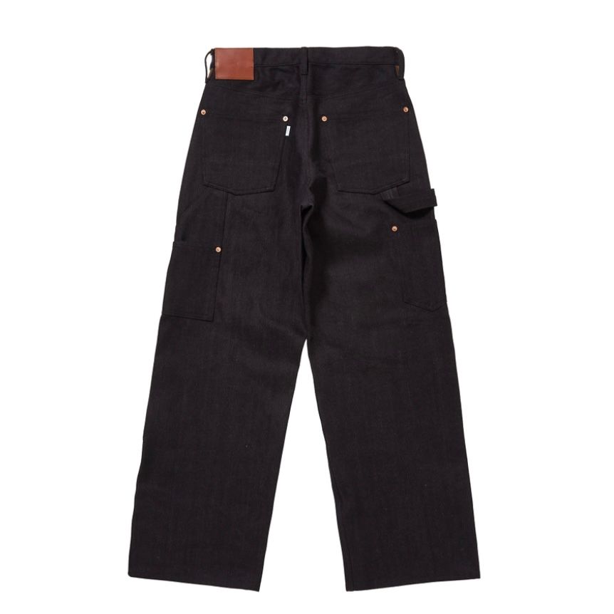 【残り一点】Twisted Heather Denim Pants Double Knee
