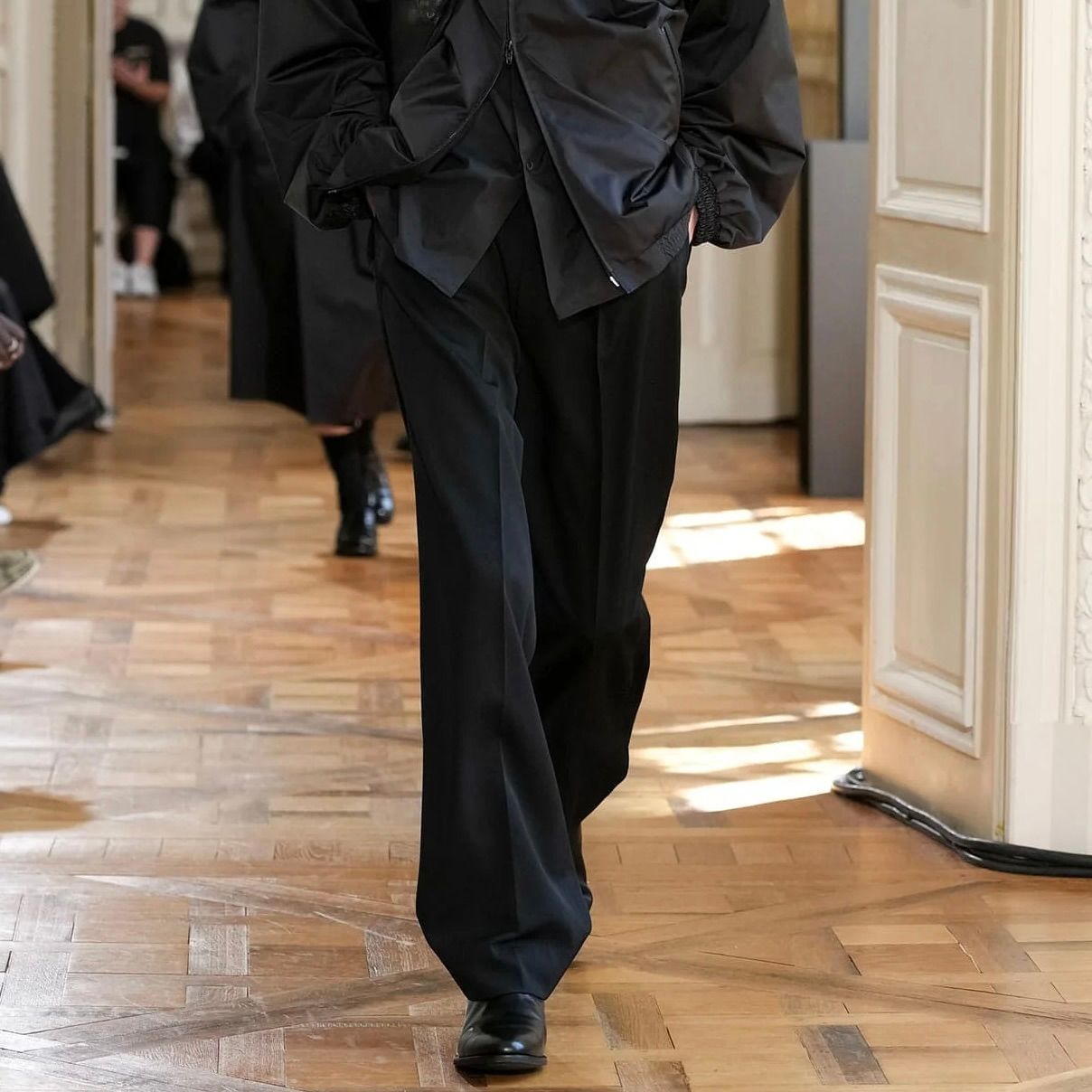 【残りわずか】Double Weave Cotton One Tuck Wide Pants