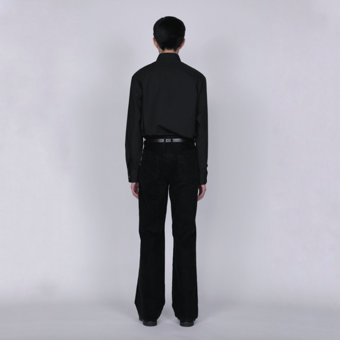【残り一点】Flocked Denim Wide Tailored Pants