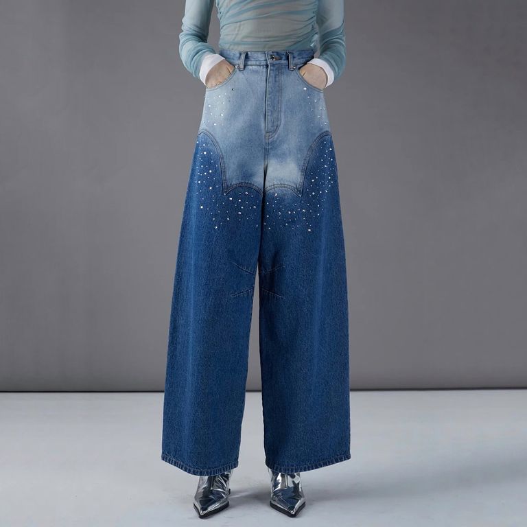 PRANK PROJECT - 【残り一点】Heart Bijou Denim Pants | ACRMTSM