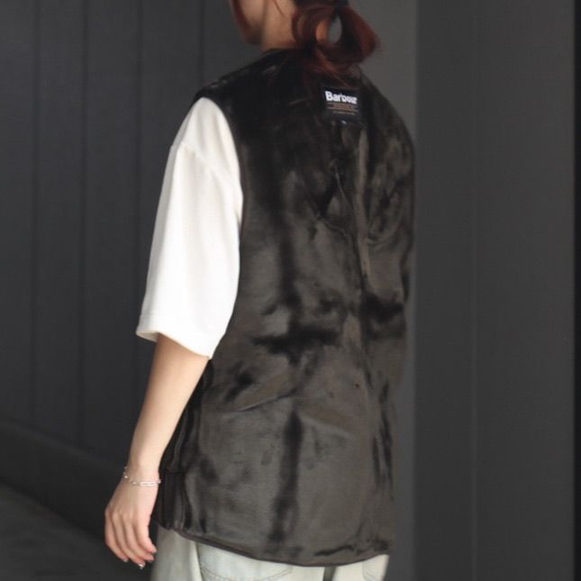 【残り一点】Warm Pile Waistcoat Zip In Liner