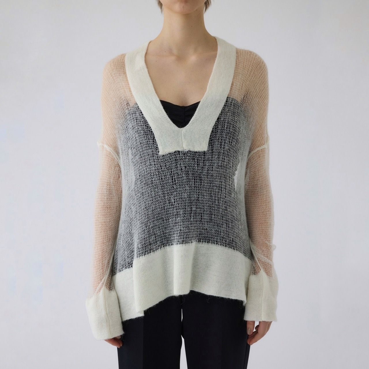 【残り一点】Super Low Gauge Mohair Mix Knit