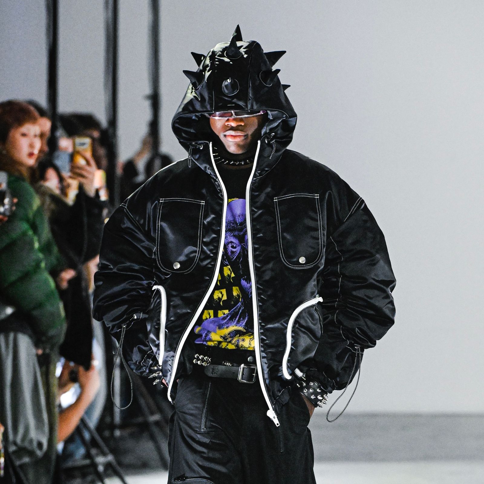【残り一点】Spiky Hoodie Jacket