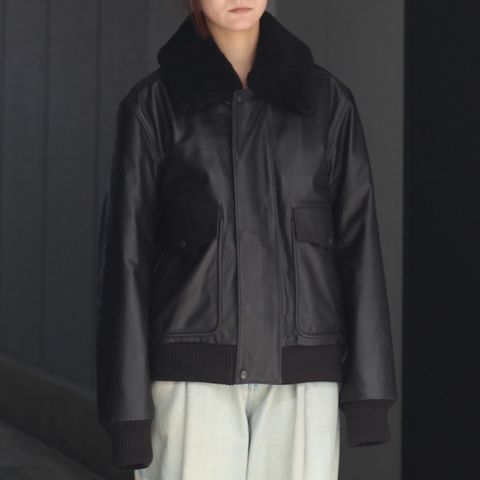 【残り一点】Leather Blouson