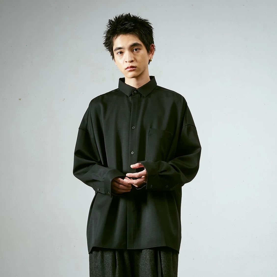 【残り一点】よそいきワイドBOXシャツ
