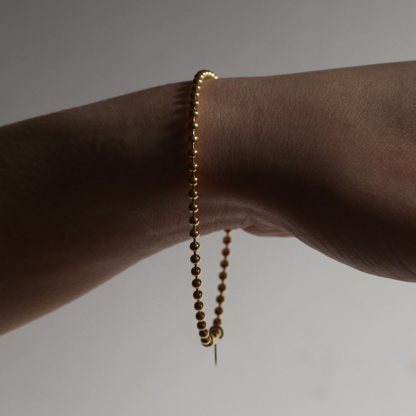 【お取り寄せ注文可能】Unisex Ball Chain Bracelet