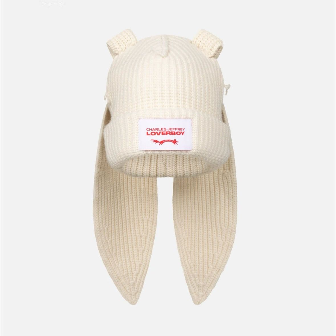 【残り一点】Supersized Chunky Rabbit Beanie