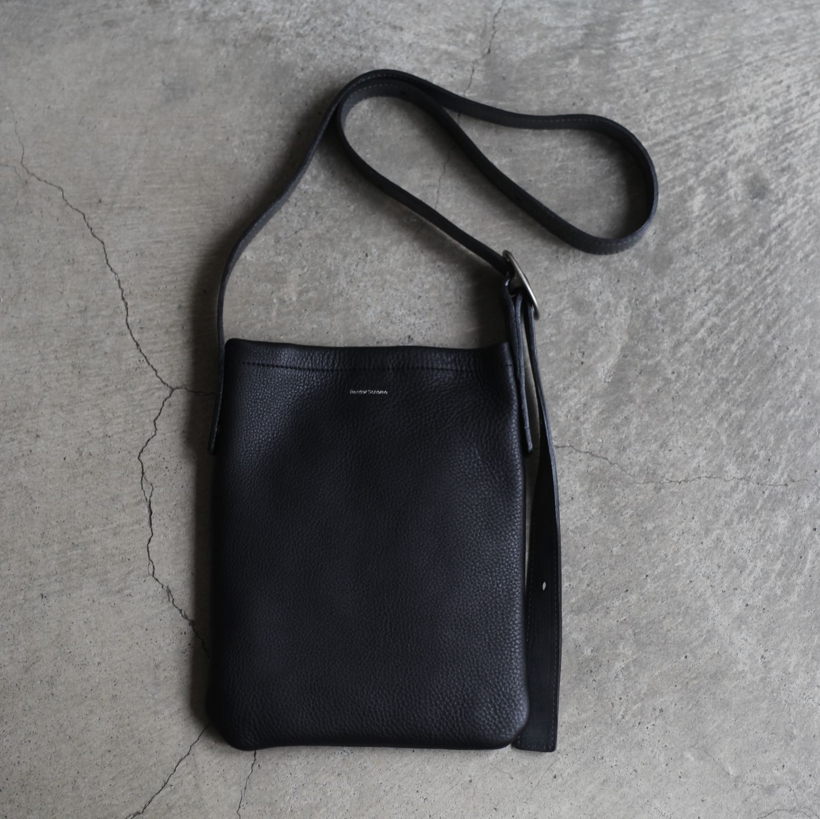 【再販売通知受付可能】One Side Belt Bag Small(BLACK)