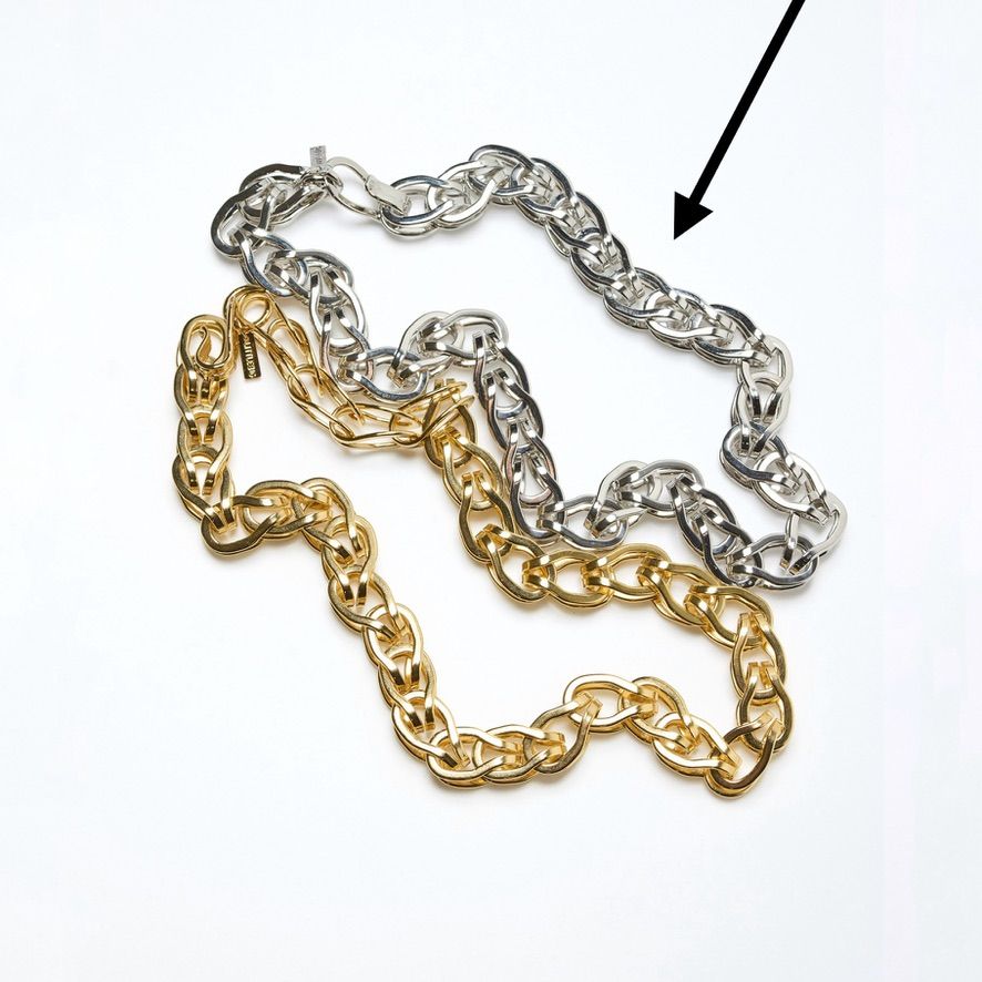 【残り一点】Hand Chain Necklace(SILVER)