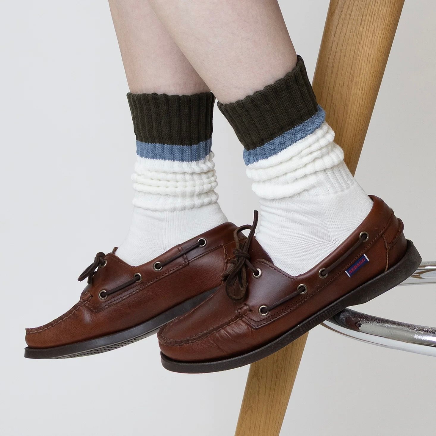 【残り一点】Rib Pile Socks