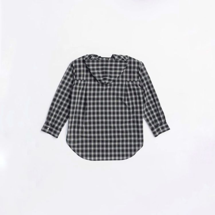 【残り一点】Hoodie Check Shirt