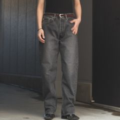 【残り一点】105 90's Black Denim(STONE WASH)