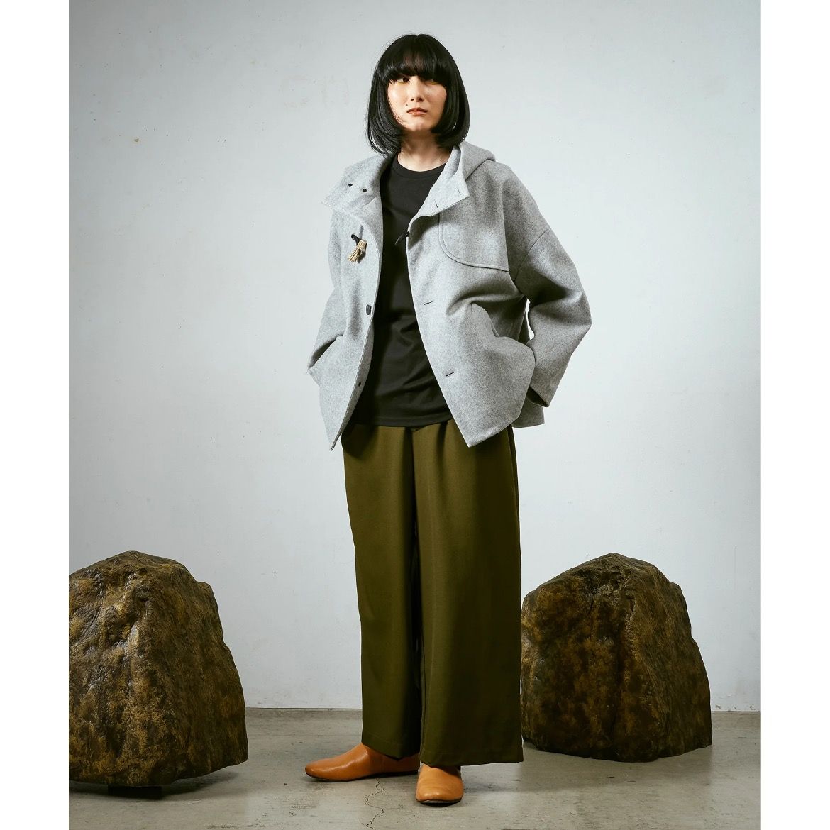 【残り一点】メルトンダッフルショートCT