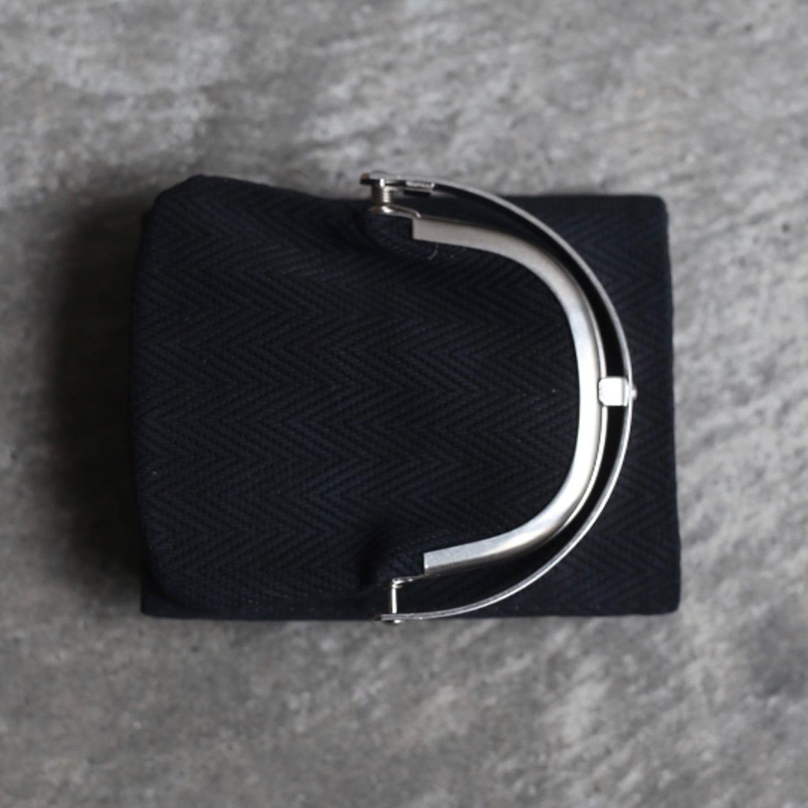 【残り一点】Frame Trifold Wallet(ODD_COW HERRINGBONE)