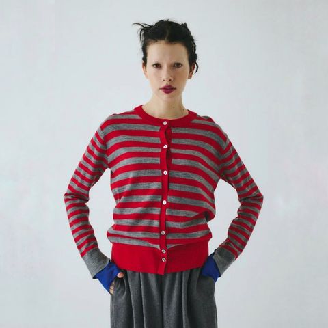 【残り一点】Border Knit Cardigan