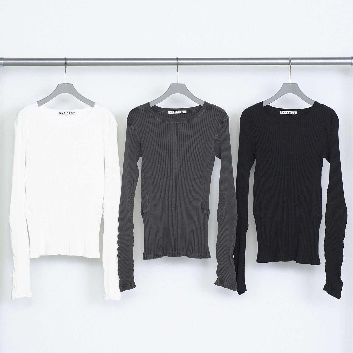 【残り一点】Ribbed Long Sleeve T-shirt