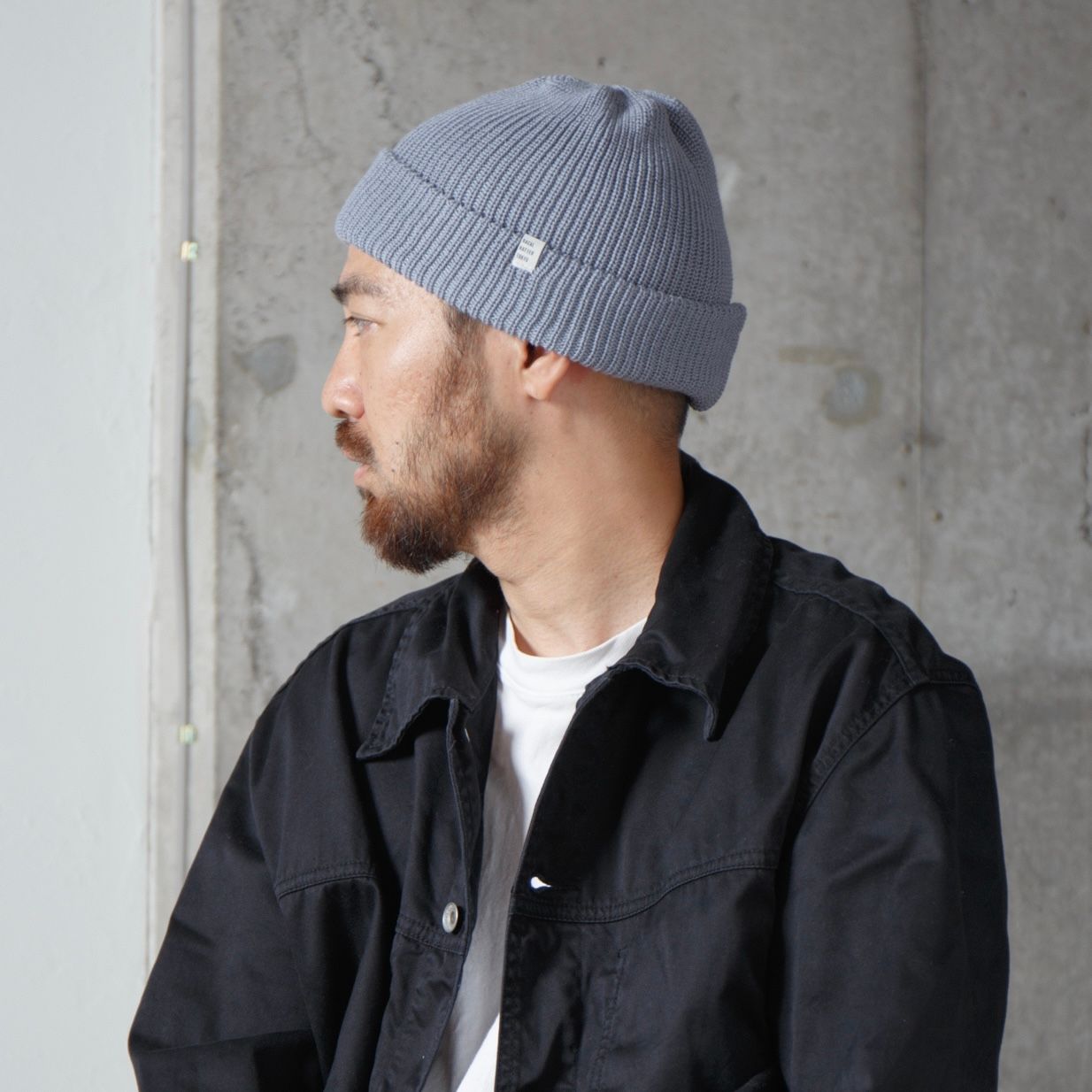 【残り一点】2way Basic Knit Beanie