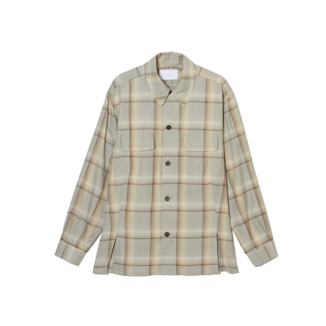 SUGARHILL - 【残り一点】Ombre Plaid Flap Pocket Shirts(CHECK SUGARHILL - 【残り一点】Ombre Plaid Flap Pocket Shirts(CHECK