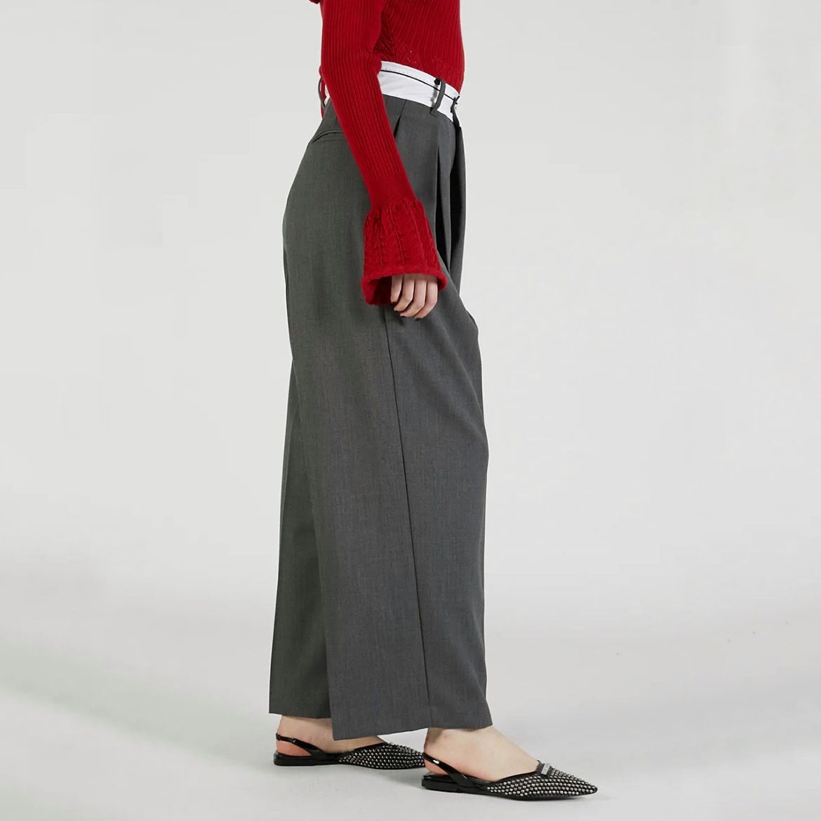 【残り一点】Marbelt Asymmetric Tack Pants