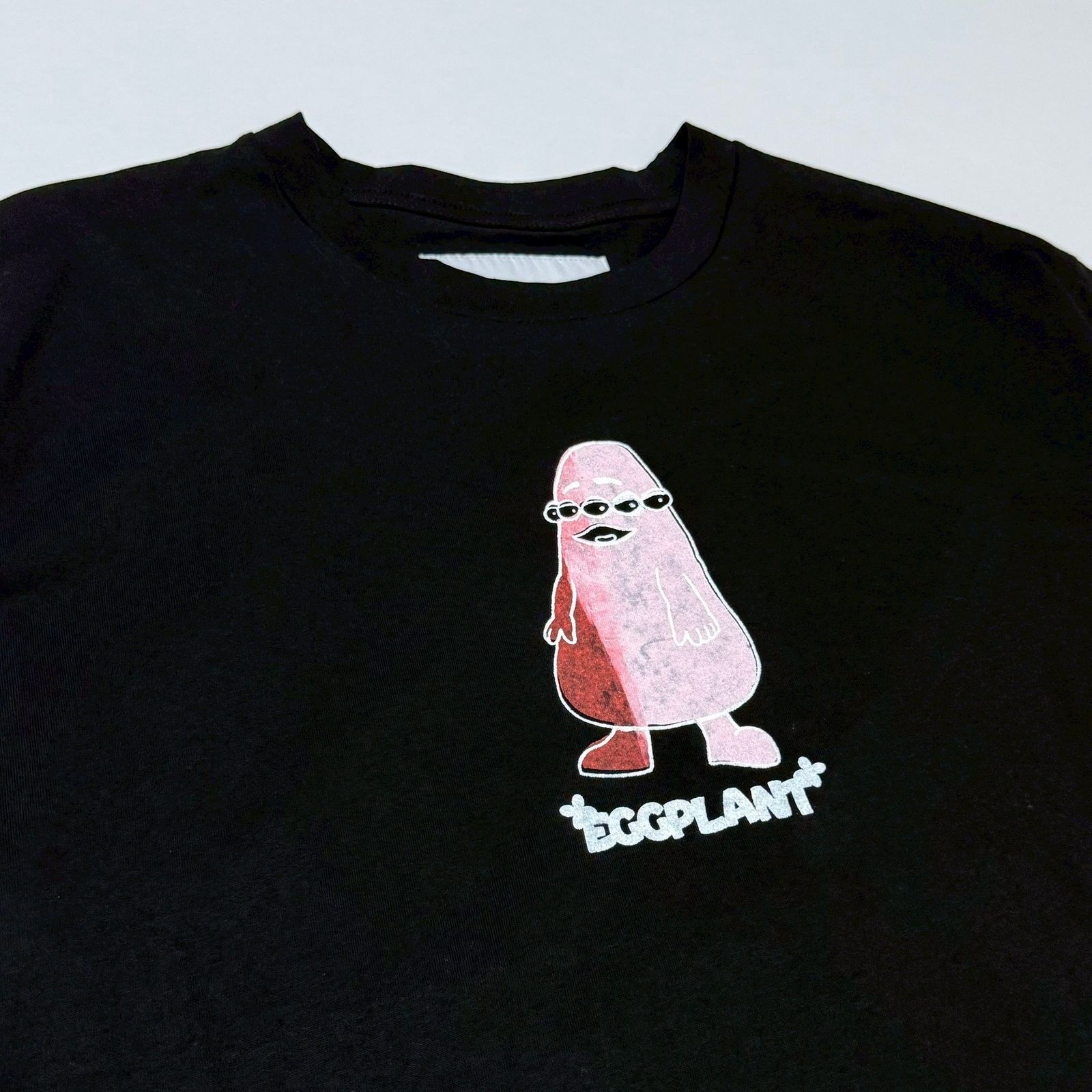 【残り一点】Egg Plant Half Sleeve T-shirt