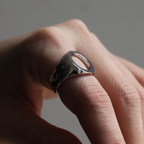 【残り一点】Oval Open(SILVER)