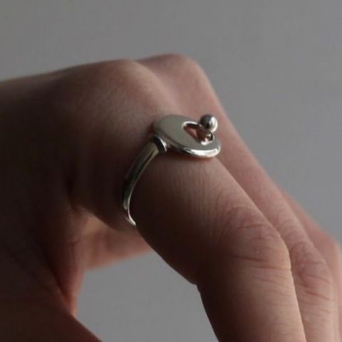 【残り一点】Clasp Ring(SILVER)