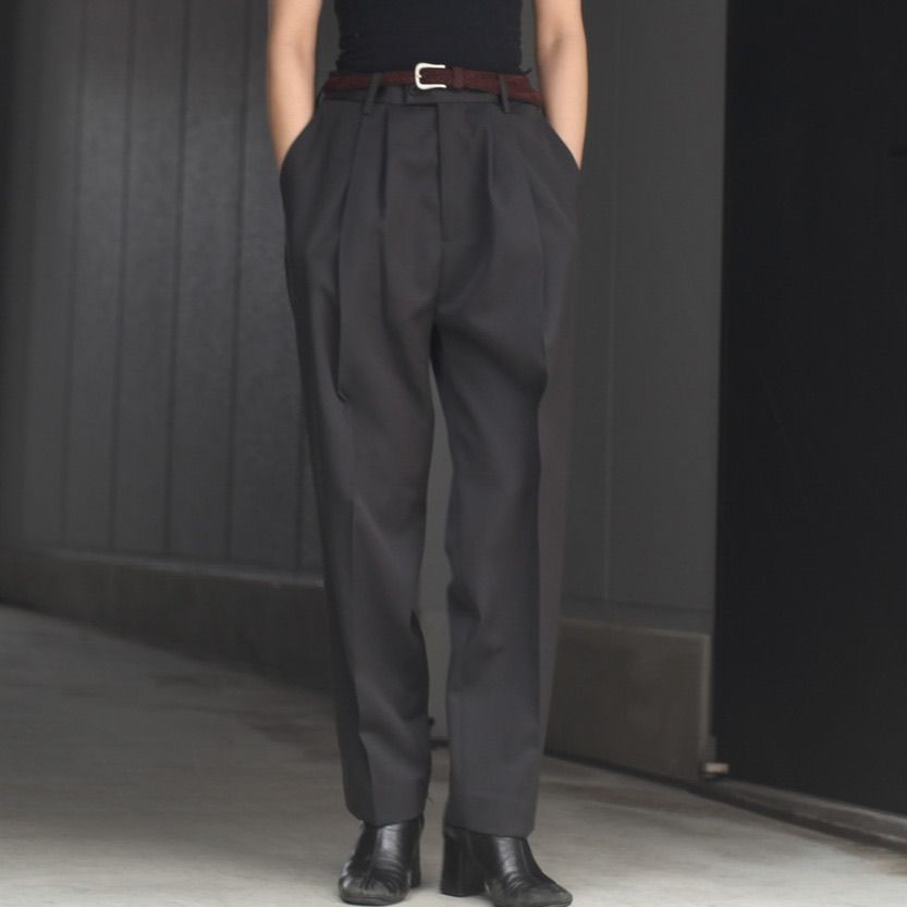 stein『WIDE TAPERED TROUSERS』2023SS スラックス ショップジャパン