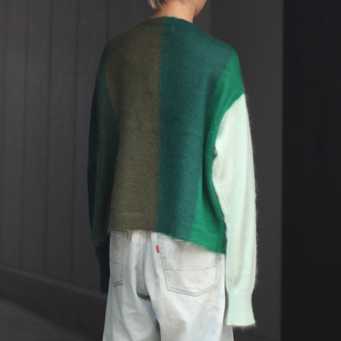 ttt msw Gradation Knit Mohair L Cardigan