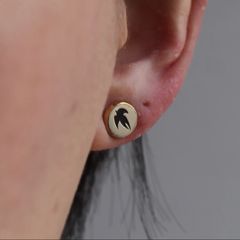 【お取り寄せ注文可能】Sun & Moon Pierce Swallow