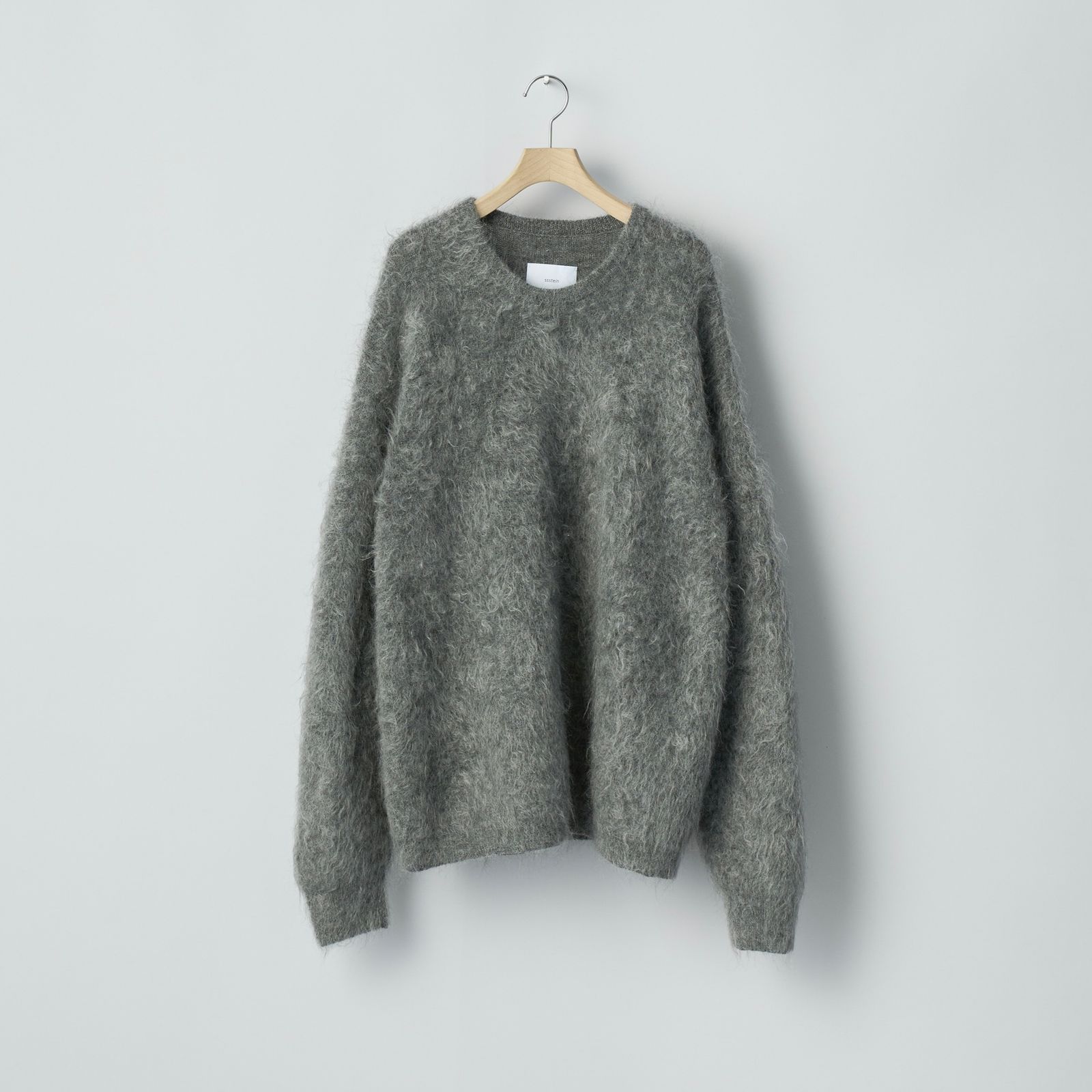 【残りわずか】Kid Mohair Knit Crew Neck LS