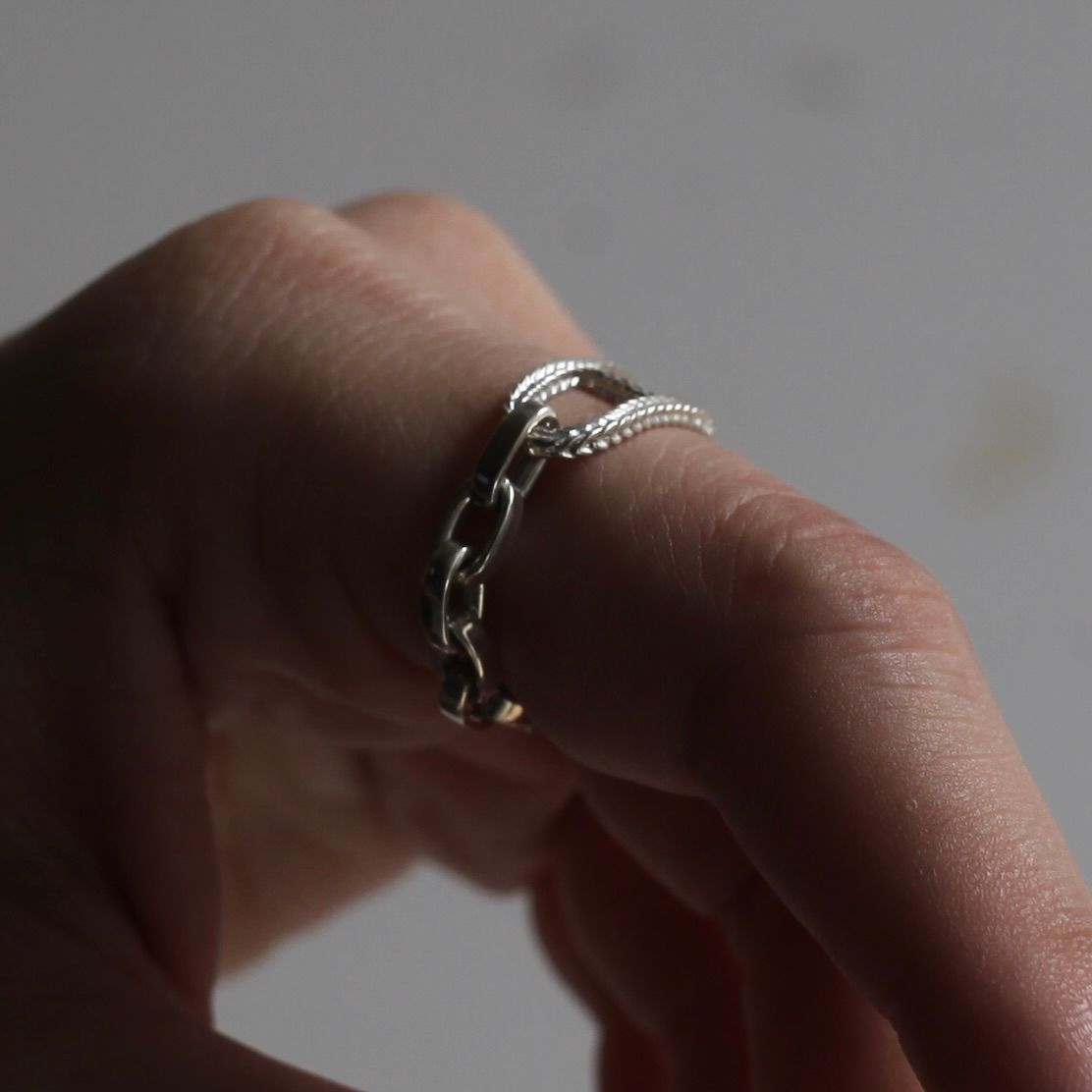 【残り一点】Rope Anchor Chain Ring