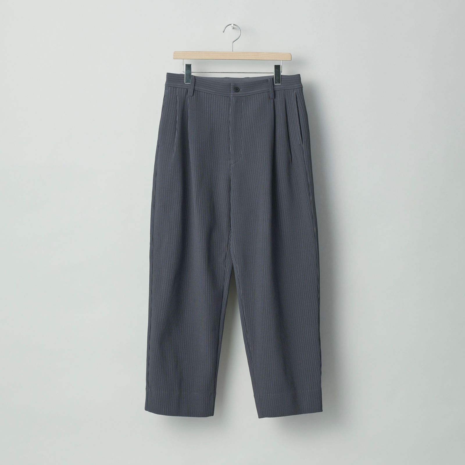 ssstein (シュタイン) - 【残りわずか】Gradation PLEATS Two TUCK Trousers - M / Blue Grey / Unisex