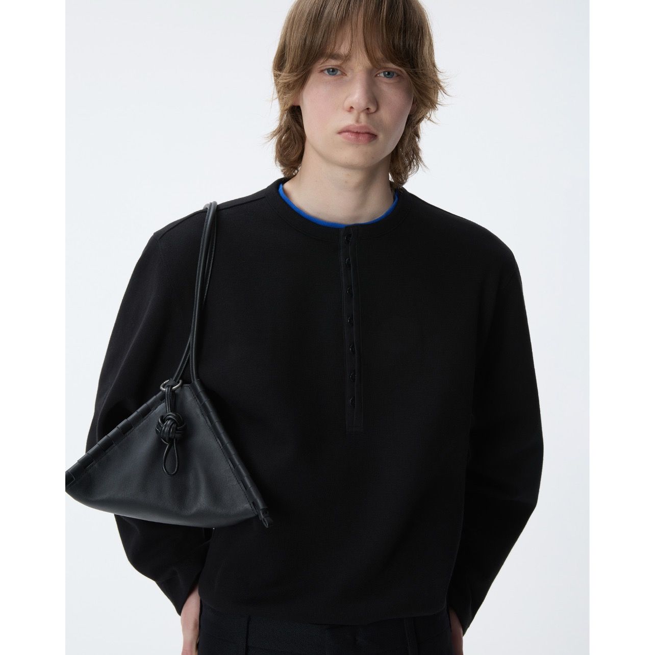 【残り一点】Henley Neck LS T-shirt Product. 22