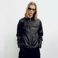 【残り一点】Black Work Zip Jacket