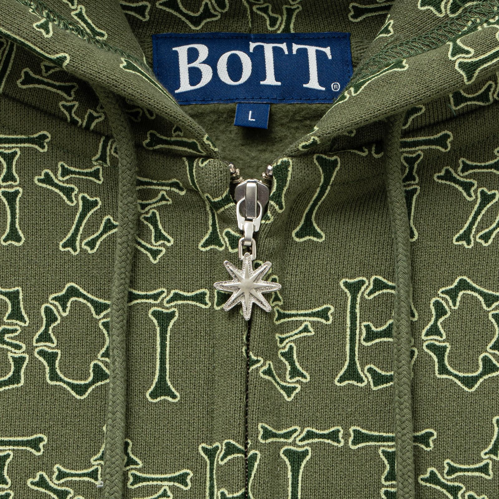 【残り一点】Bones Zip Hoodie